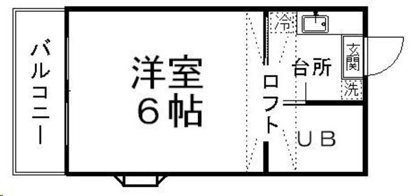 ロフティ北仙台の物件間取画像